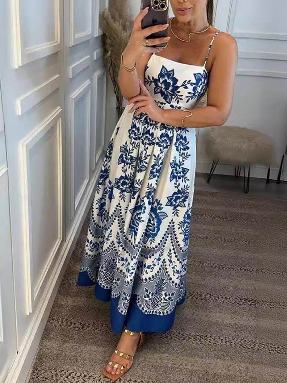 A Vintage Style Dress with Delicate Timeless Details