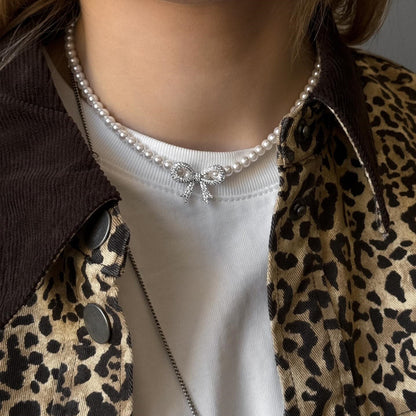 Delicate Artisan Pearl Necklace