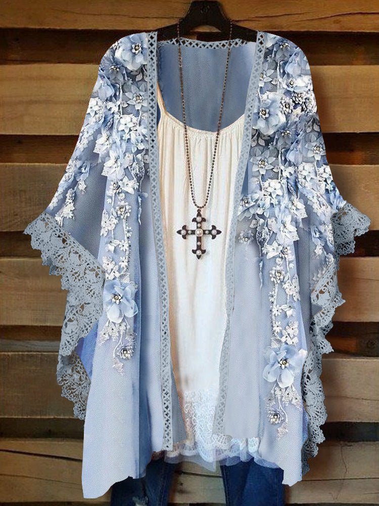 A Vintage Style Cardigan with Delicate Timeless Details