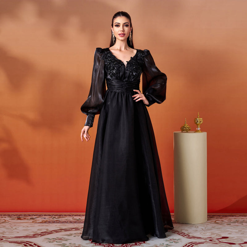 A Vintage Style Dress with Delicate Timeless Details