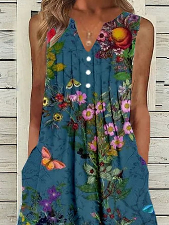 Classic Vintage Dress with a Flattering Fit