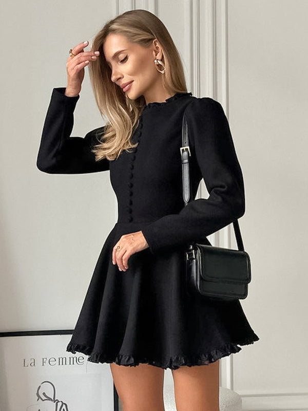 A Vintage Style Dress with Delicate Timeless Details