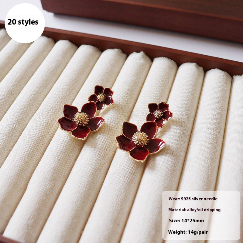 Delicate Artisan Silver Earring