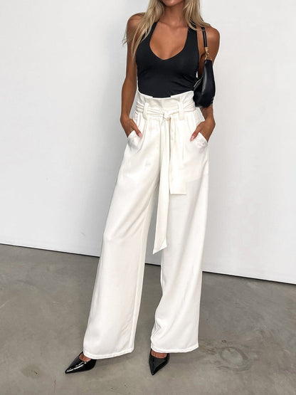 A Vintage Style Pants with Delicate Timeless Details