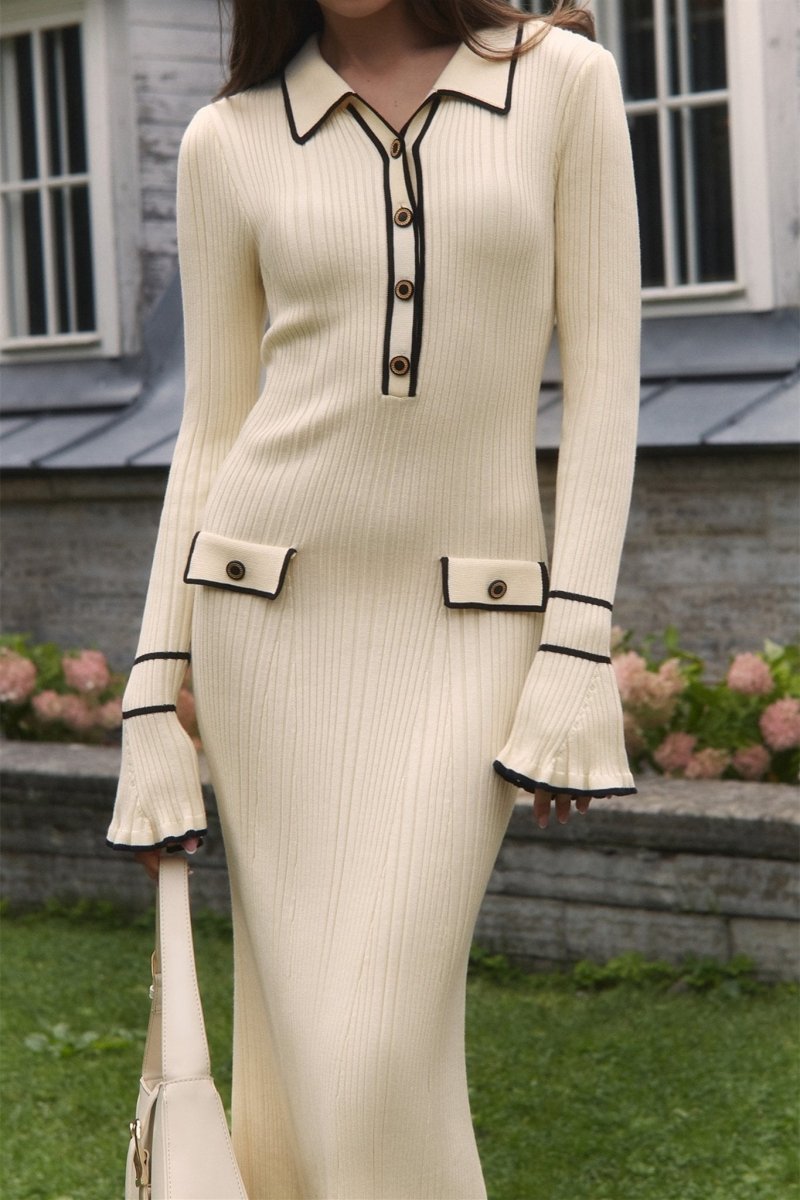 Well Tailored Dress with a Graceful Silhouette