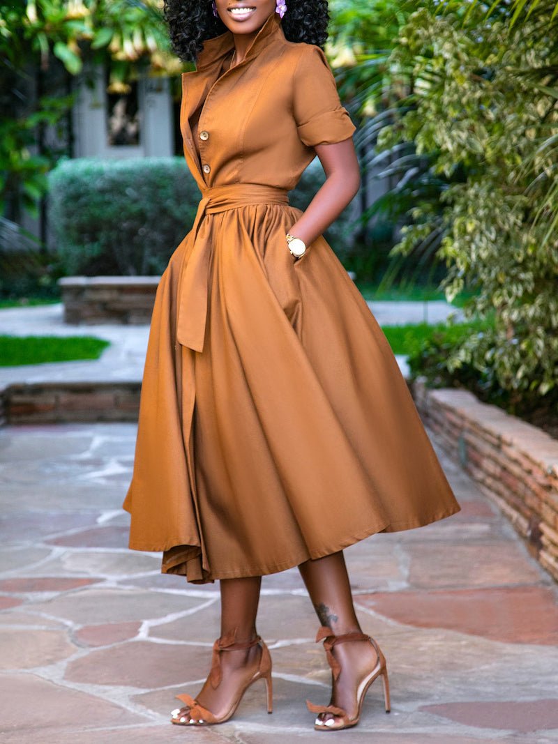 Elegantly Styled Dress for Everyday Wear