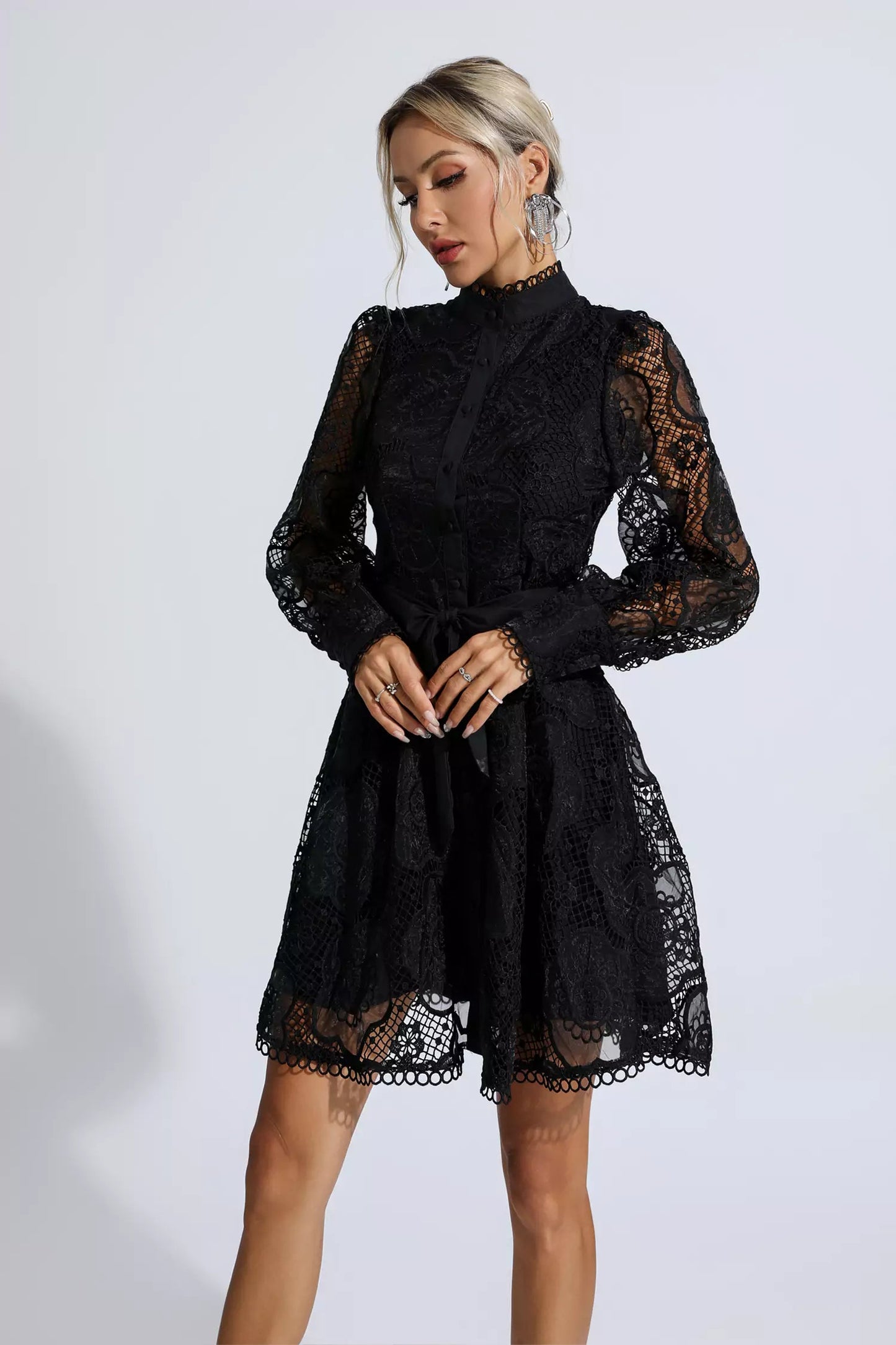 A Vintage Style Dress with Delicate Timeless Details