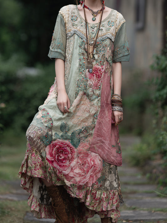 A Vintage Style Dress with Delicate Timeless Details