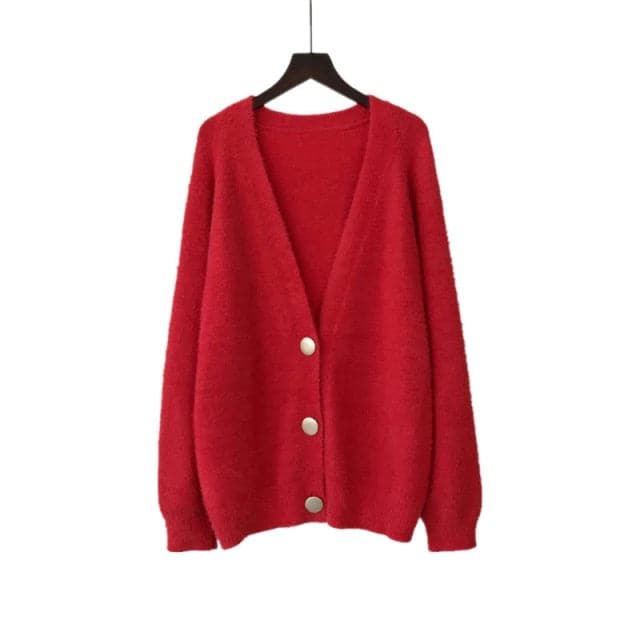 Well Tailored Cardigan with a Graceful Silhouette