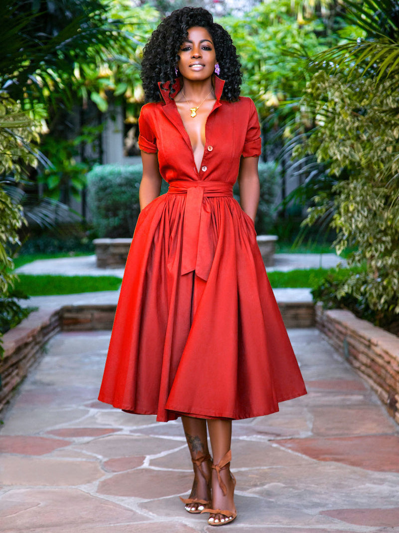 A Vintage Style Dress with Delicate Timeless Details