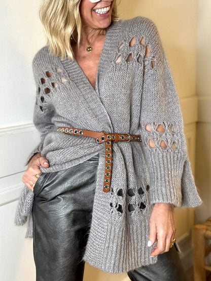 Vintage Inspired Cardigan with a Contemporary Edge