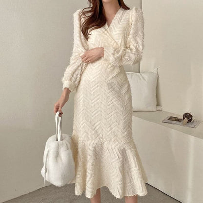 A Vintage Style Dress with Delicate Timeless Details