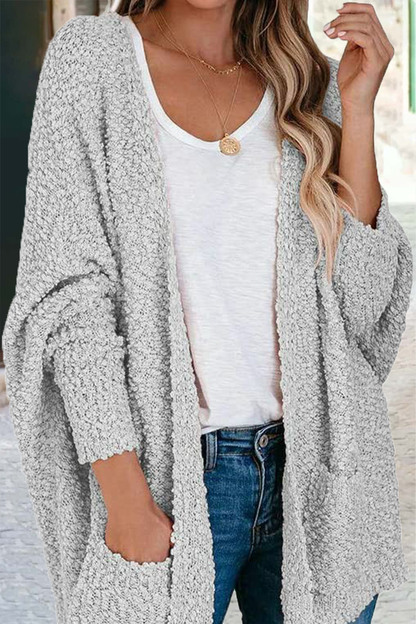 Well Tailored Cardigan with a Graceful Silhouette