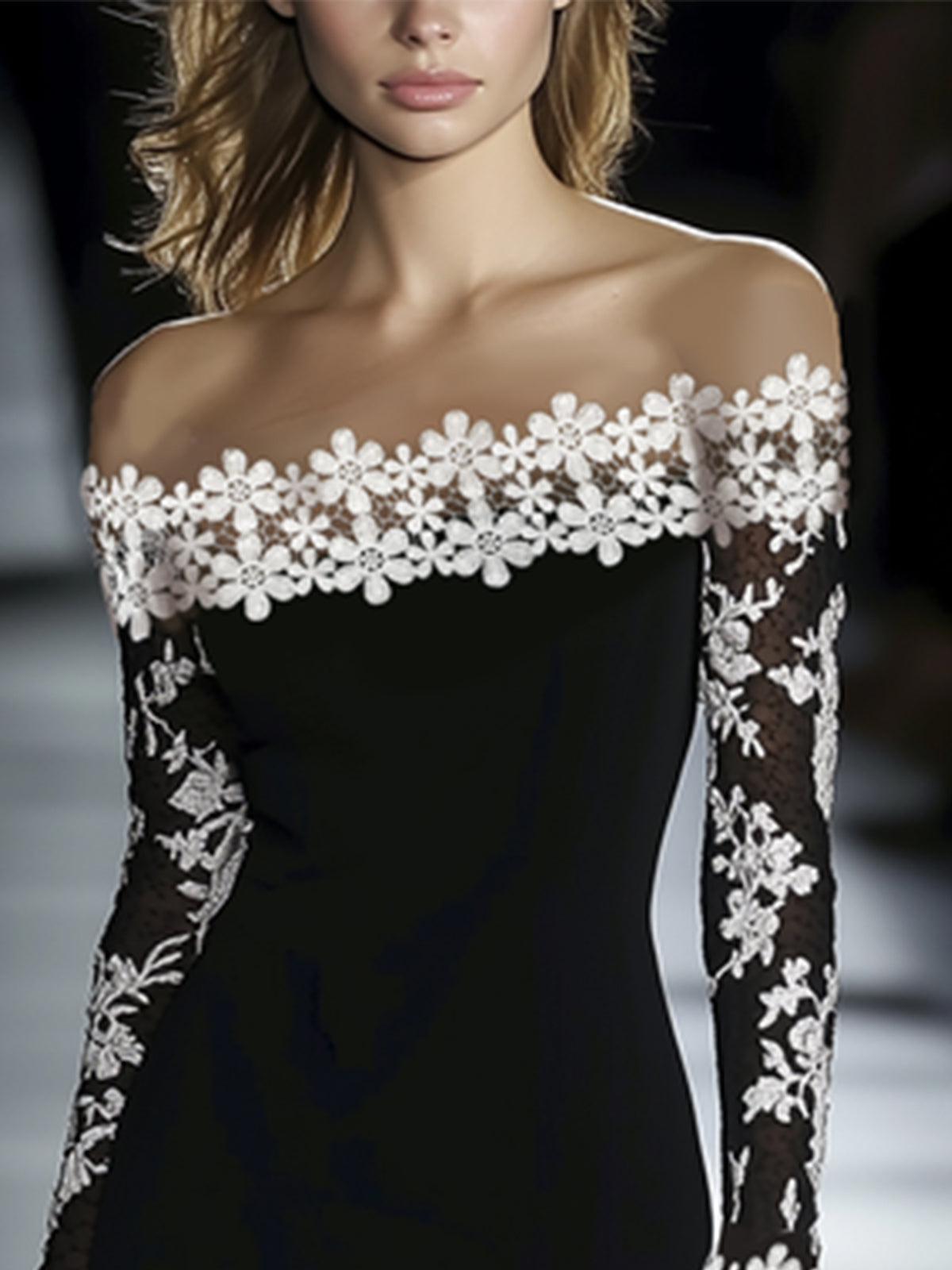 Well Tailored Dress with a Graceful Silhouette