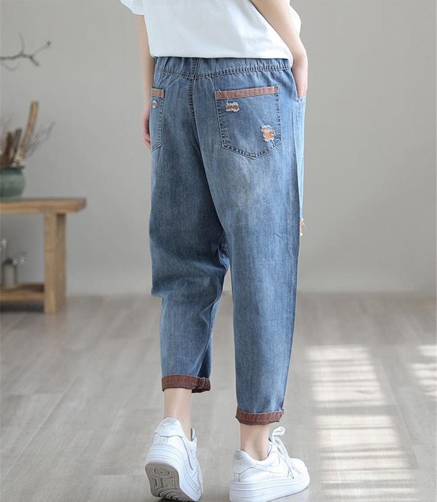 A Vintage Style Pants with Delicate Timeless Details