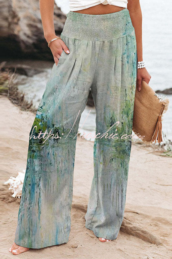 A Vintage Style Pants with Delicate Timeless Details