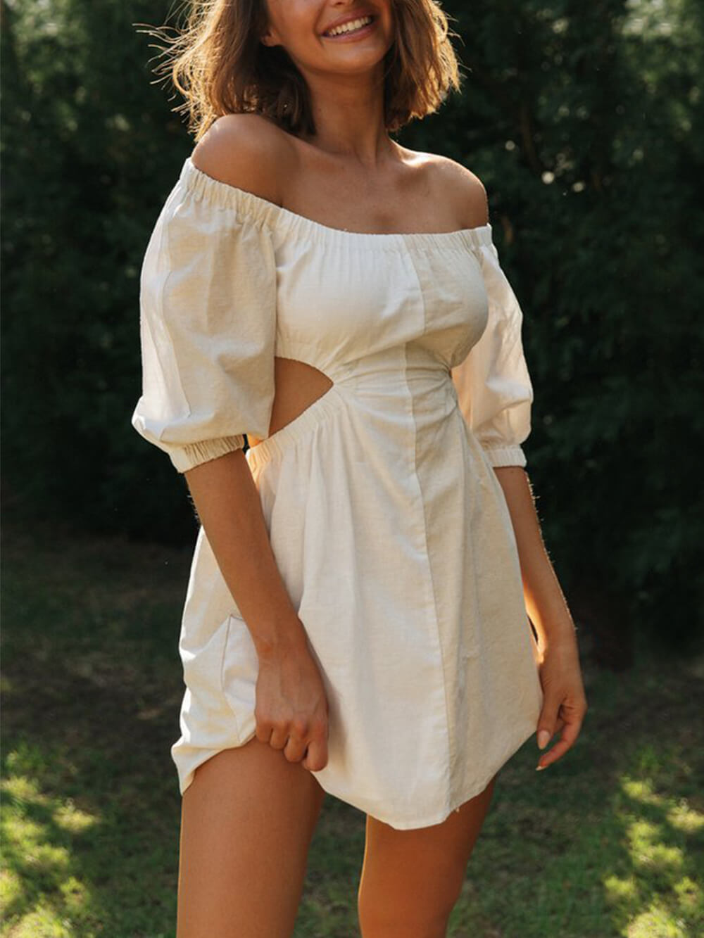 Classic Vintage Dress with a Flattering Fit