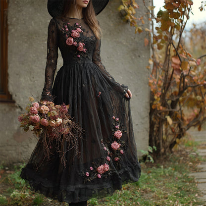 Well Tailored Dress with a Graceful Silhouette