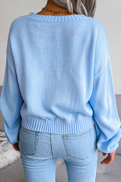 Vintage Inspired Sweater with a Contemporary Edge