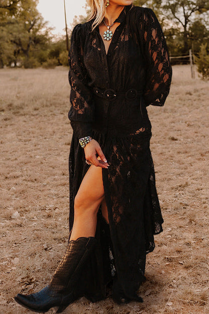 A Vintage Style Dress with Delicate Timeless Details