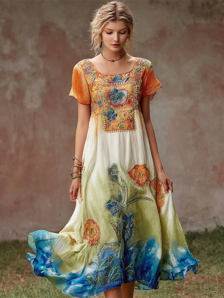 Elegantly Styled Dress for Everyday Wear
