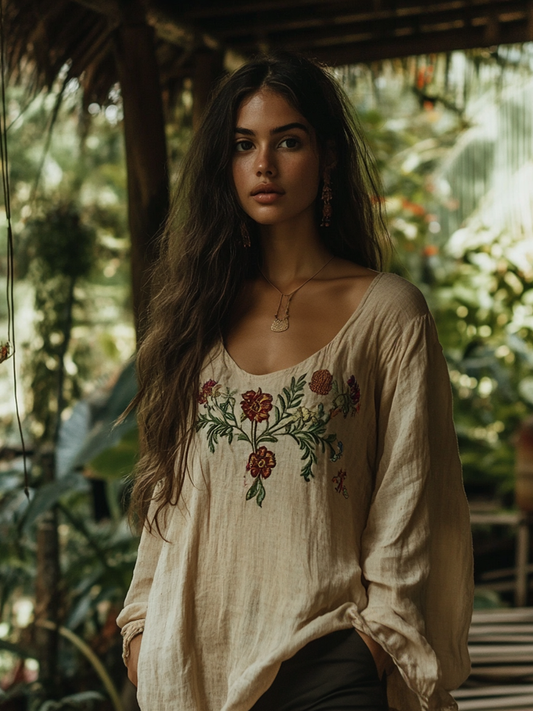Classic Vintage T-Shirt with a Flattering Fit