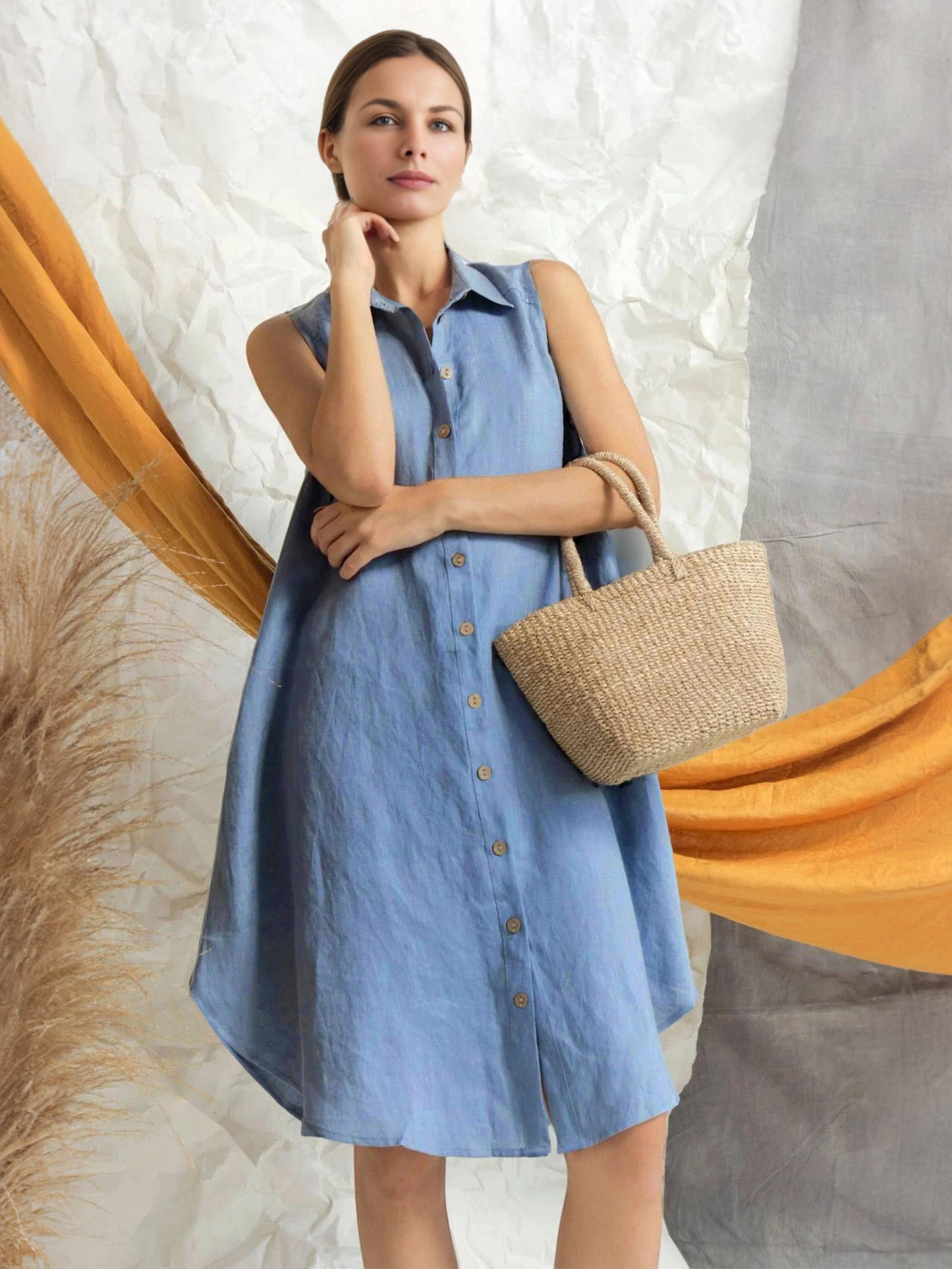 Classic Vintage Dress with a Flattering Fit