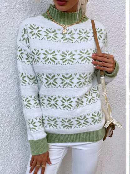 Classic Vintage Sweater with a Flattering Fit