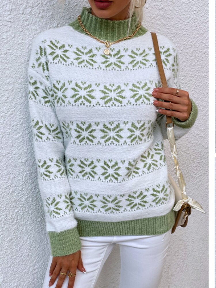 Classic Vintage Sweater with a Flattering Fit
