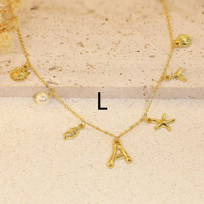 Gold Letter L