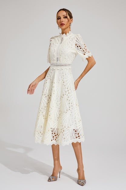 A Vintage Style Dress with Delicate Timeless Details