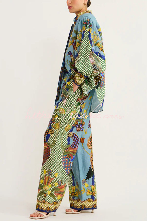 Well Tailored Pants with a Graceful Silhouette