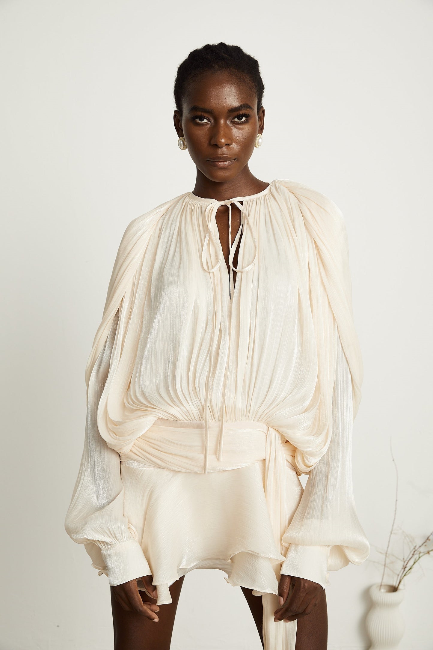 A Vintage Style Dress with Delicate Timeless Details