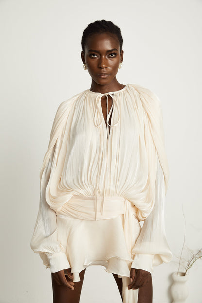 A Vintage Style Dress with Delicate Timeless Details