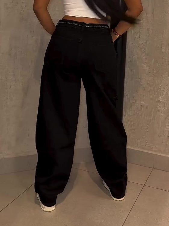 A Vintage Style Pants with Delicate Timeless Details