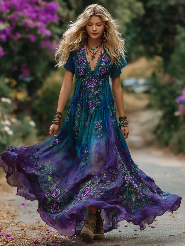 Classic Vintage Dress with a Flattering Fit