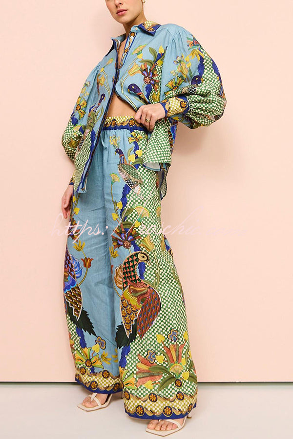 Well Tailored Pants with a Graceful Silhouette