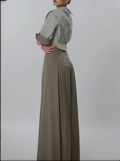 A Vintage Style Shirt with Delicate Timeless Details