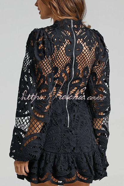 A Vintage Style Dress with Delicate Timeless Details