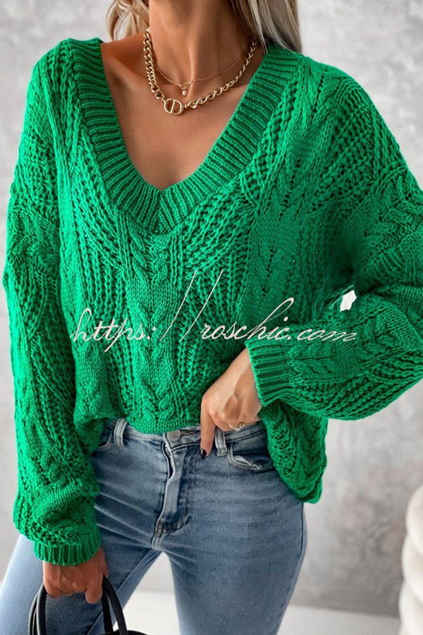 A Vintage Style Sweater with Delicate Timeless Details