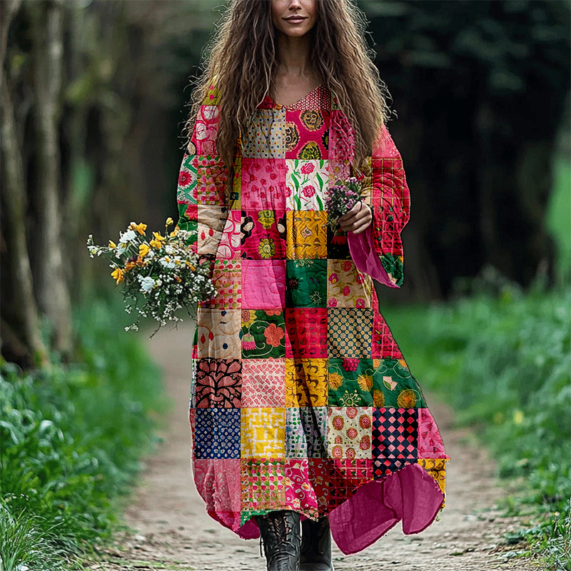 Classic Vintage Dress with a Flattering Fit