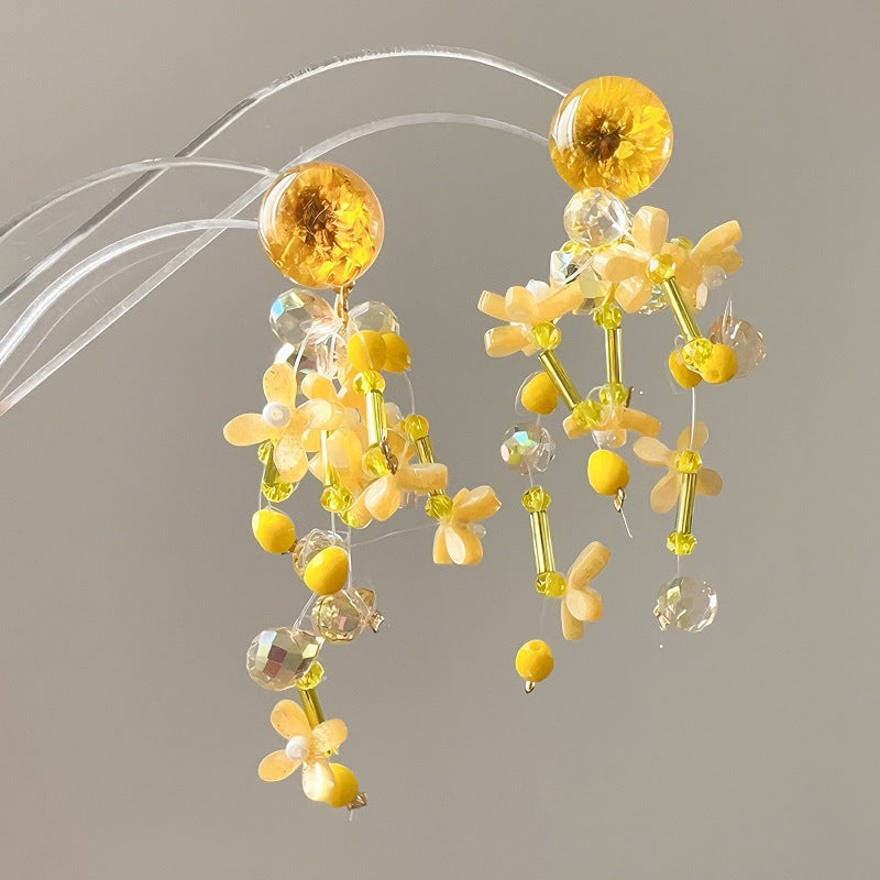 Beautiful Silver Earring with Unique Style