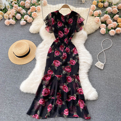 A Vintage Style Dress with Delicate Timeless Details