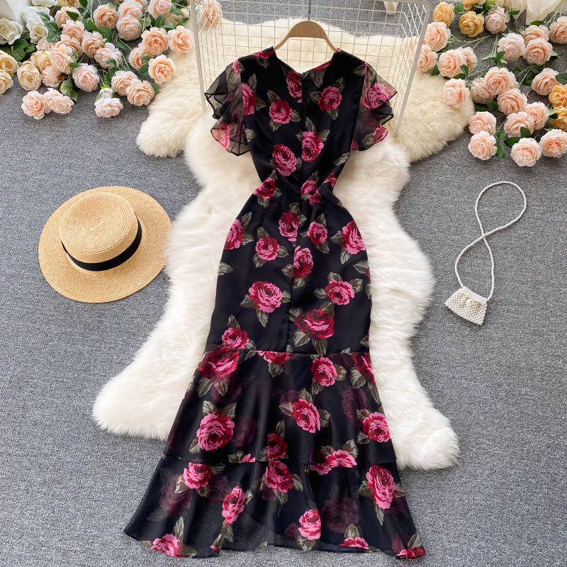 A Vintage Style Dress with Delicate Timeless Details