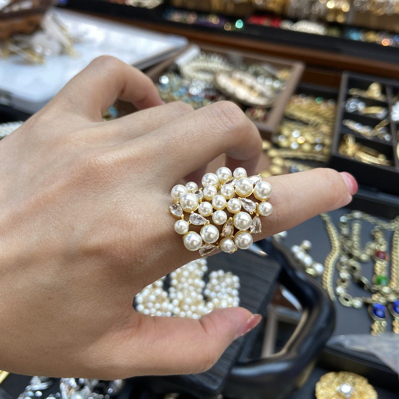 Elegant Pearl Ring for Every Occasion