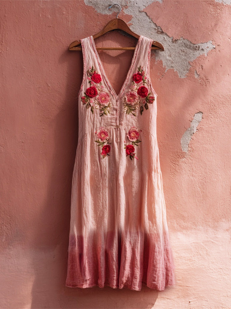 A Vintage Style Dress with Delicate Timeless Details