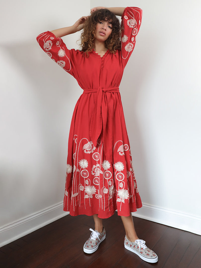 A Vintage Style Dress with Delicate Timeless Details