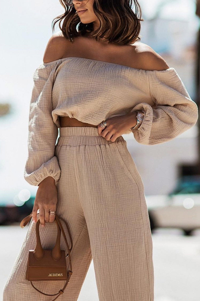 A Vintage Style Pants with Delicate Timeless Details