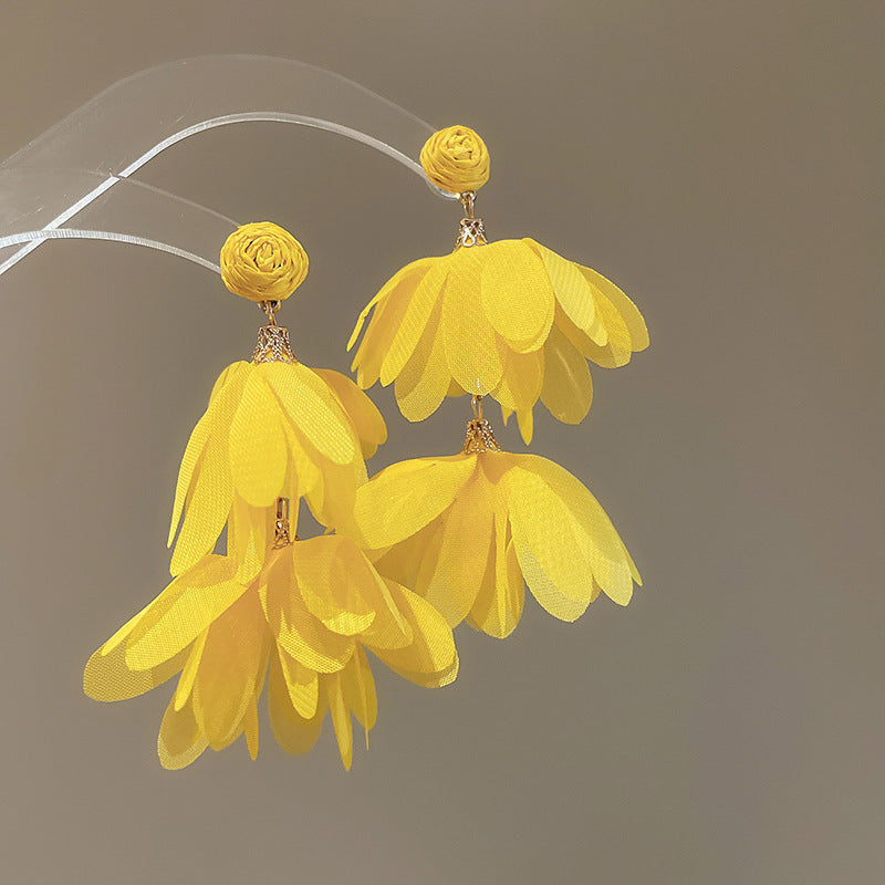 Beautiful Silver Earring with Unique Style