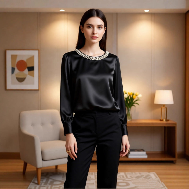 Polished Blouse with an Effortless Classic Look